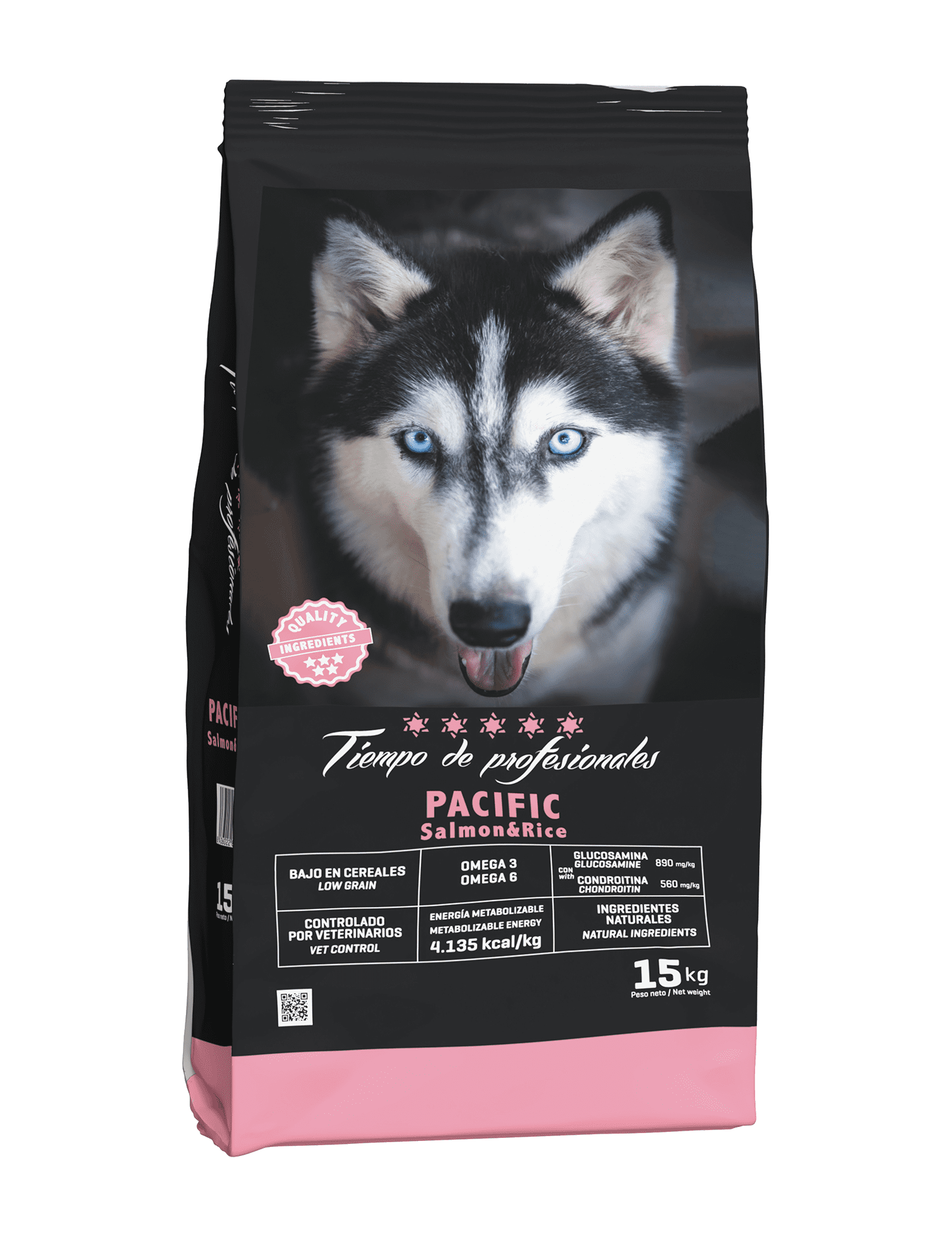 Tiempo de Profesionales Salmon & Rice Pacific