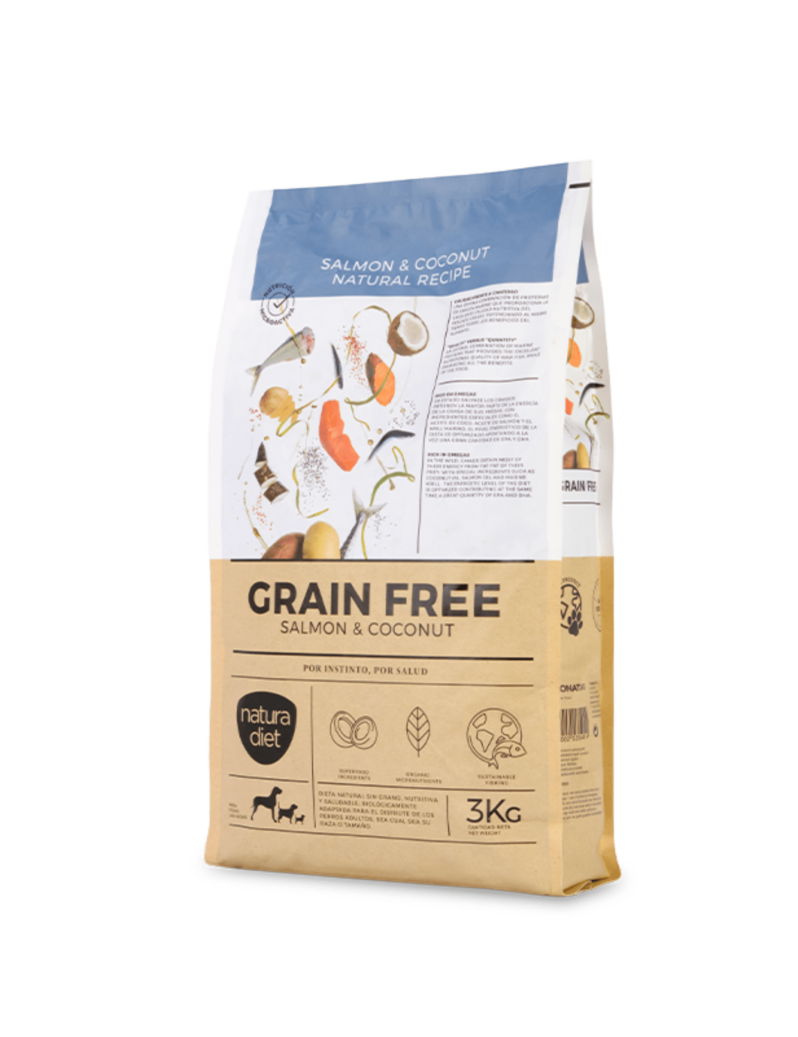 Natura diet Grain free Salmon & Coconut