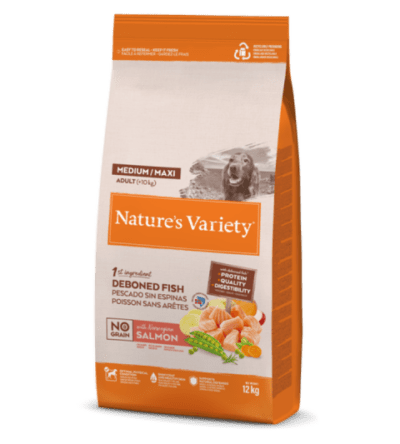 Nature´s Variety Adult Medium/Maxi Dog No Grain Salmón Noruego