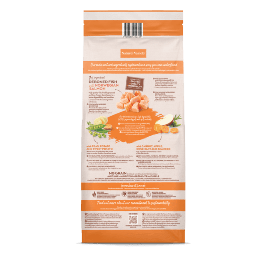 Nature´s Variety Adult Medium/Maxi Dog No Grain Salmón Noruego - Imagen 2