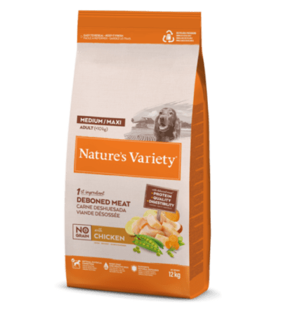 Nature´s Variety Adult Medium/Maxi Dog No Grain Pollo