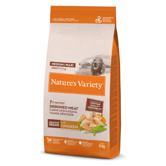 Nature´s Variety Adult Medium/Maxi Dog Healthy Grain Pollo