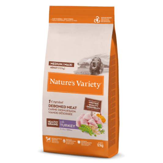 Nature´s Variety Adult Medium/Maxi Dog Healthy Grain Pavo