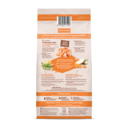 Nature´s Variety Adult Mini Dog No Grain Salmón Noruego - Imagen 2