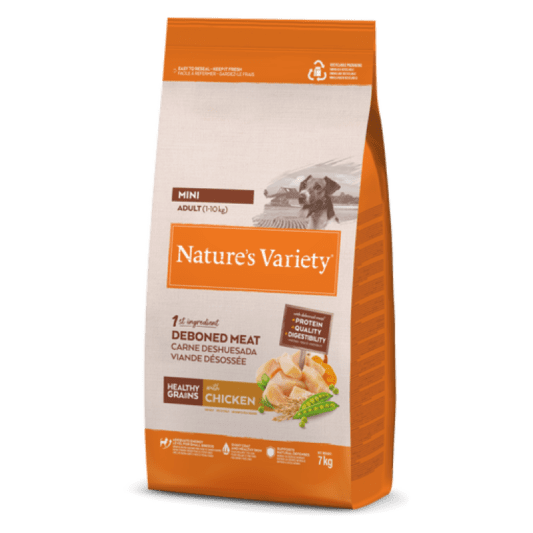 Nature´s Variety Adult Mini Dog Healthy Grain Pollo