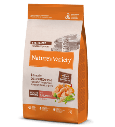 Nature´s Variety Healthy Grains Sterilised Salmón Noruego