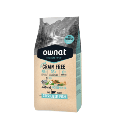 Ownat Gato Grain Free JUST STERILIZED FISH