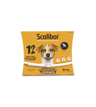 Collar Antiparasitario Scalibor para Perros 48 cm Razas Pequeñas