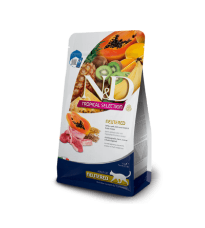 Farmina N&D Cordero, espelta, avena y frutas tropicales