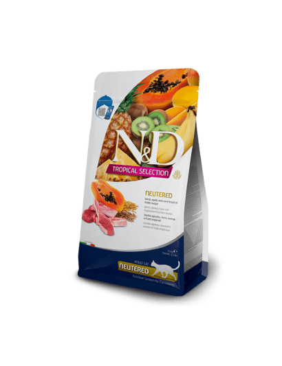 Farmina N&D Cordero, espelta, avena y frutas tropicales