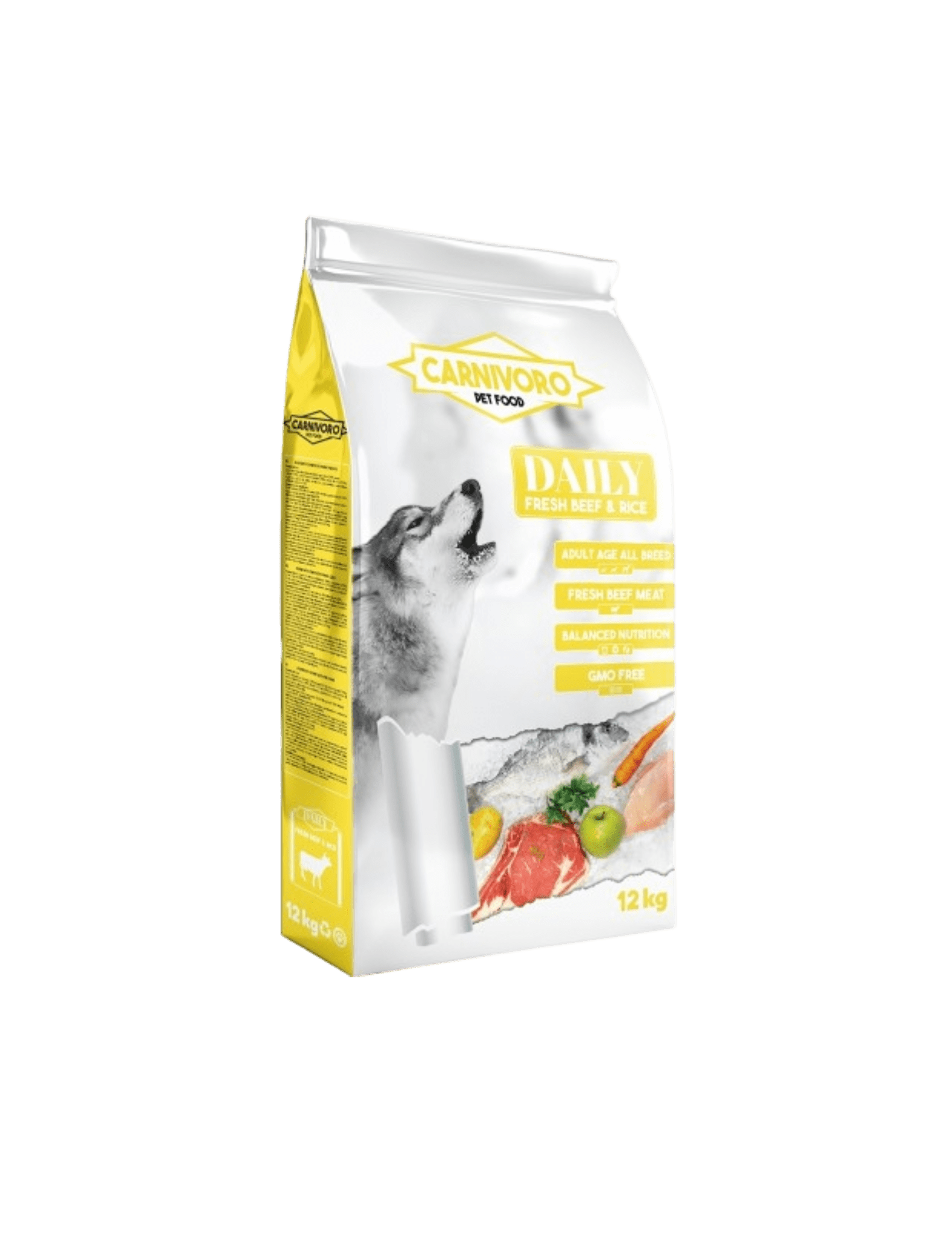 CARNIVORO Daily Ternera y Arroz Integral 12 Kg