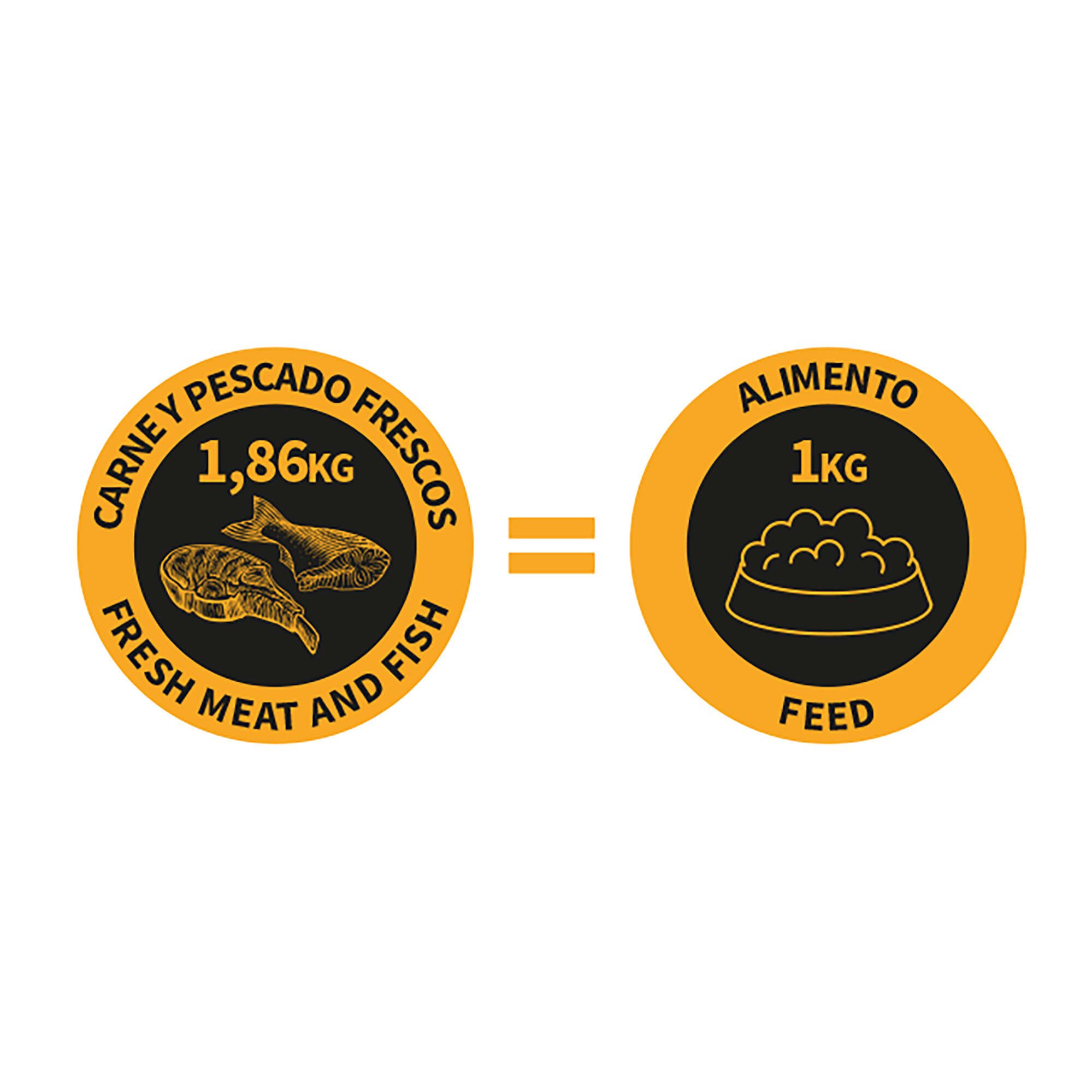 NutraDog WILD semihúmedo para perros adultos pollo y pescado 75% - Imagen 8