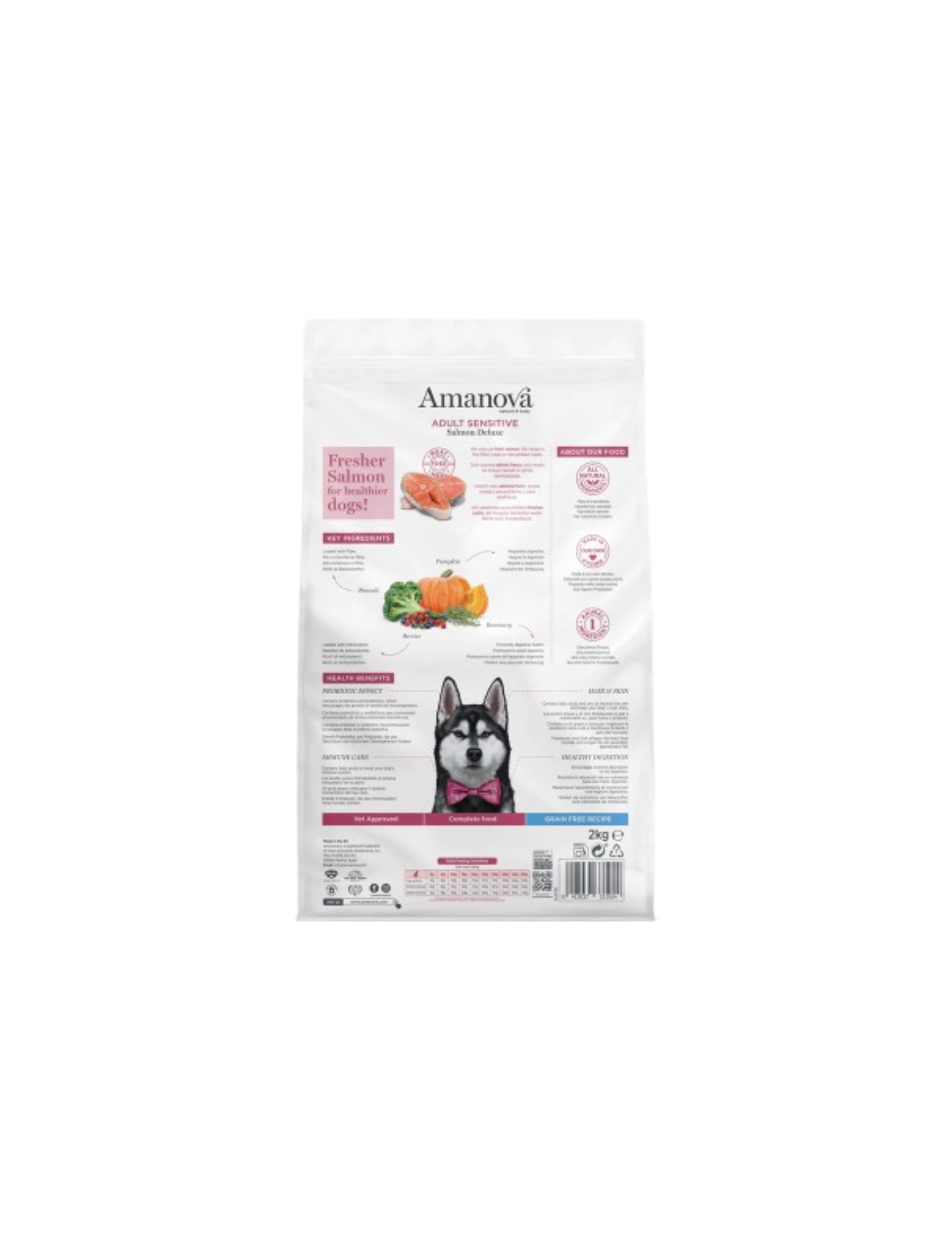 AMANOVA ADULT SENSITIVE SALMON DELUXE - Imagen 2