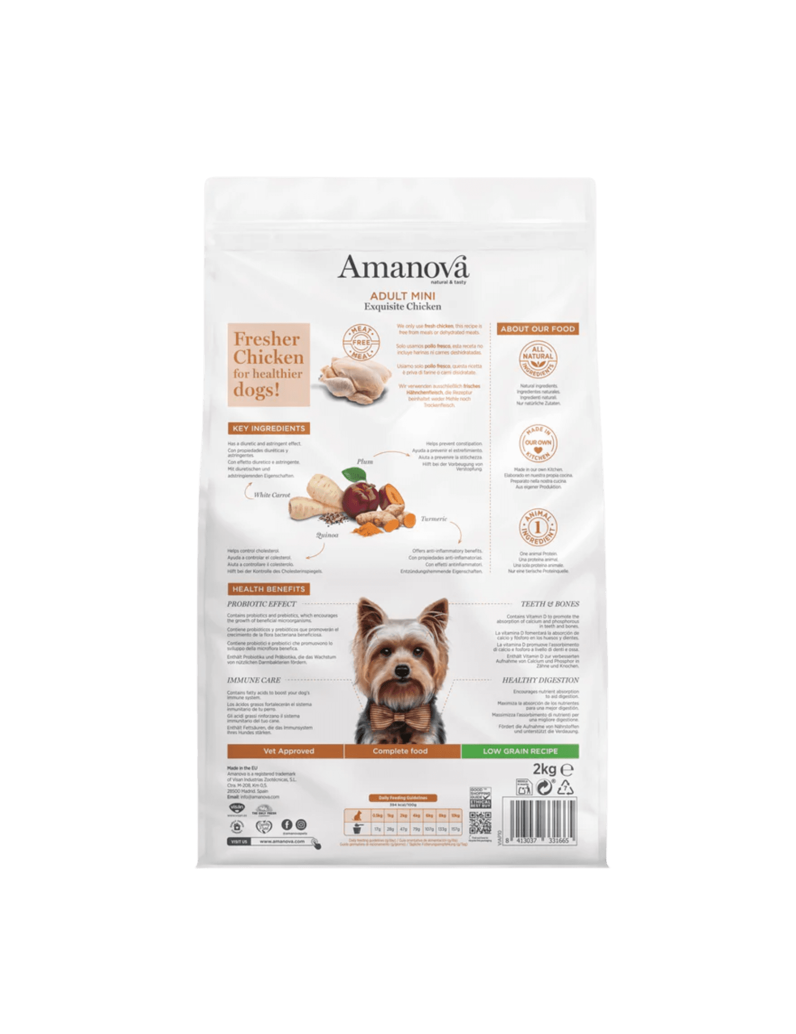 AMANOVA ADULT MINI EXQUISITE CHICKEN - Imagen 2