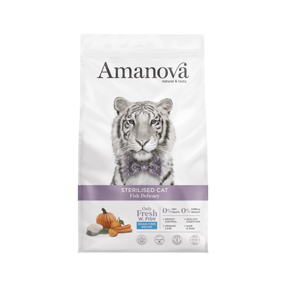 Amanova Sterilised Cat Fish Delicacy