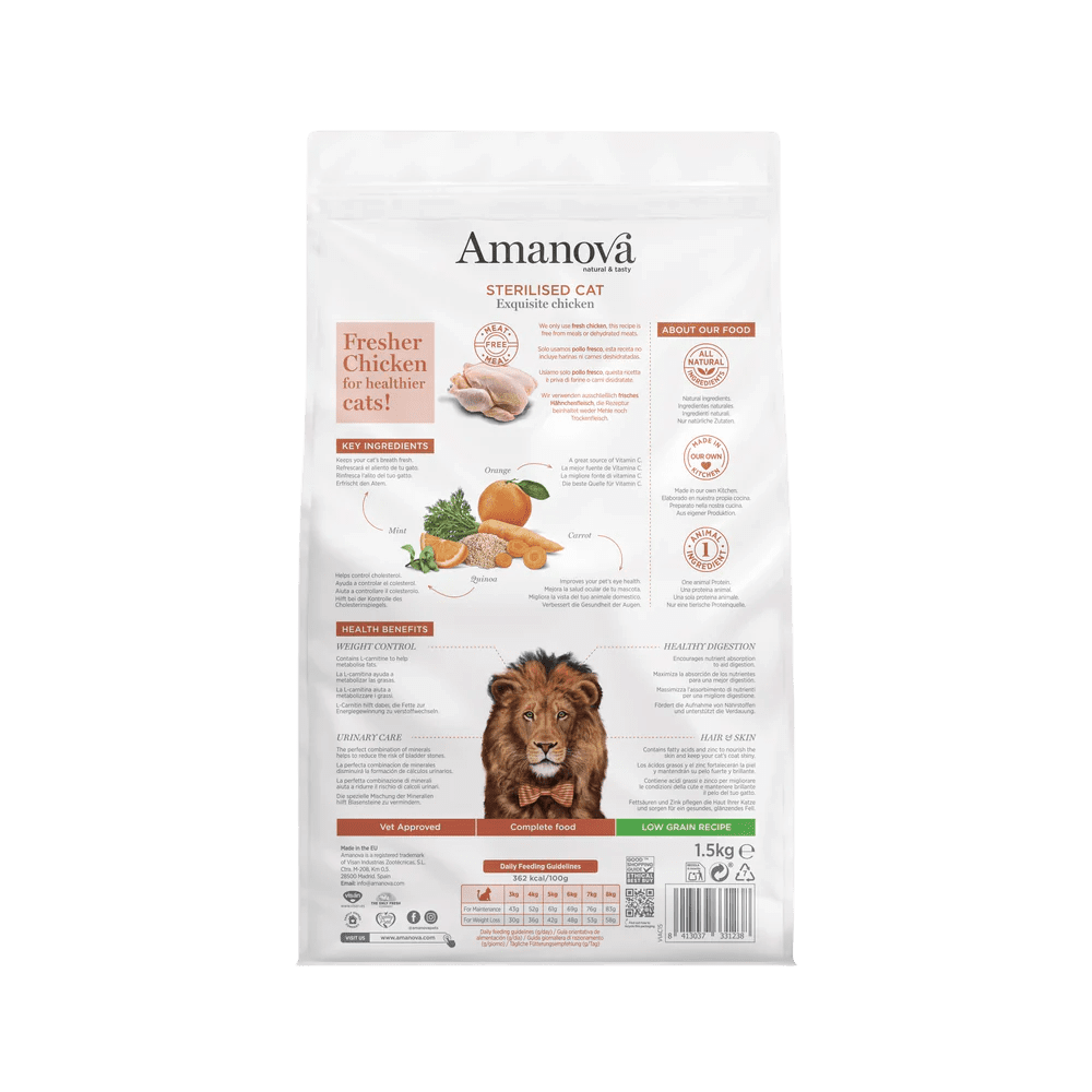 Amanova Adult Cat Exquisite Chicken - Imagen 3